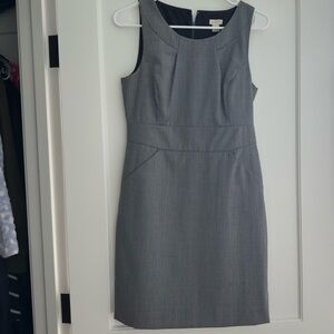 J. Crew Gray Sheath Dress